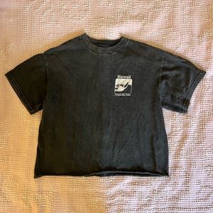 Brandy Melville Waimea Bay, Oahu boxy tee